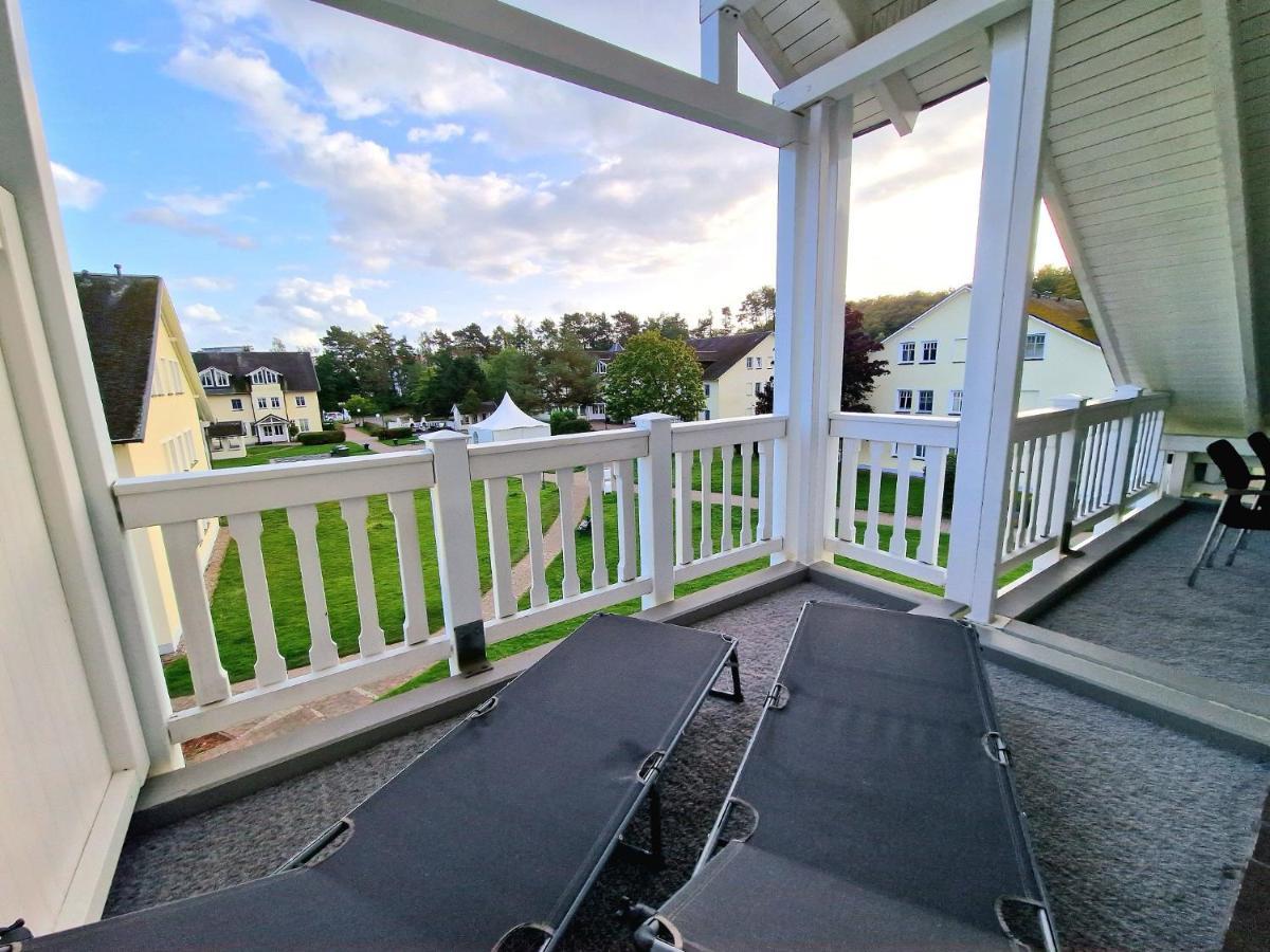 Duenenpark Binz - Komfortplus Ferienwohnung Mit 2 Schlafzimmern Und Balkon Im Dachgeschoss 217 Zewnętrze zdjęcie